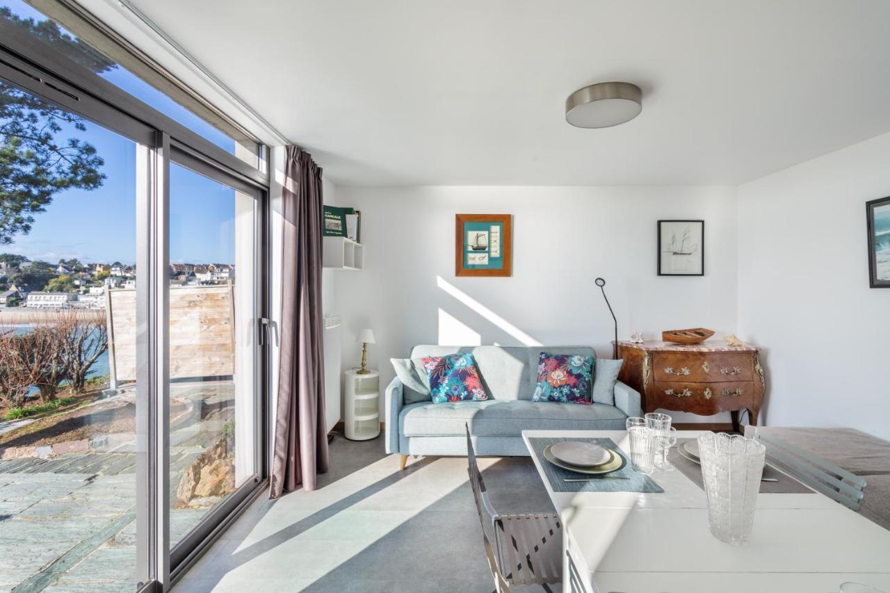 קאנקל Jardin Sur L'Eau - Appt Vue Mer מראה חיצוני תמונה